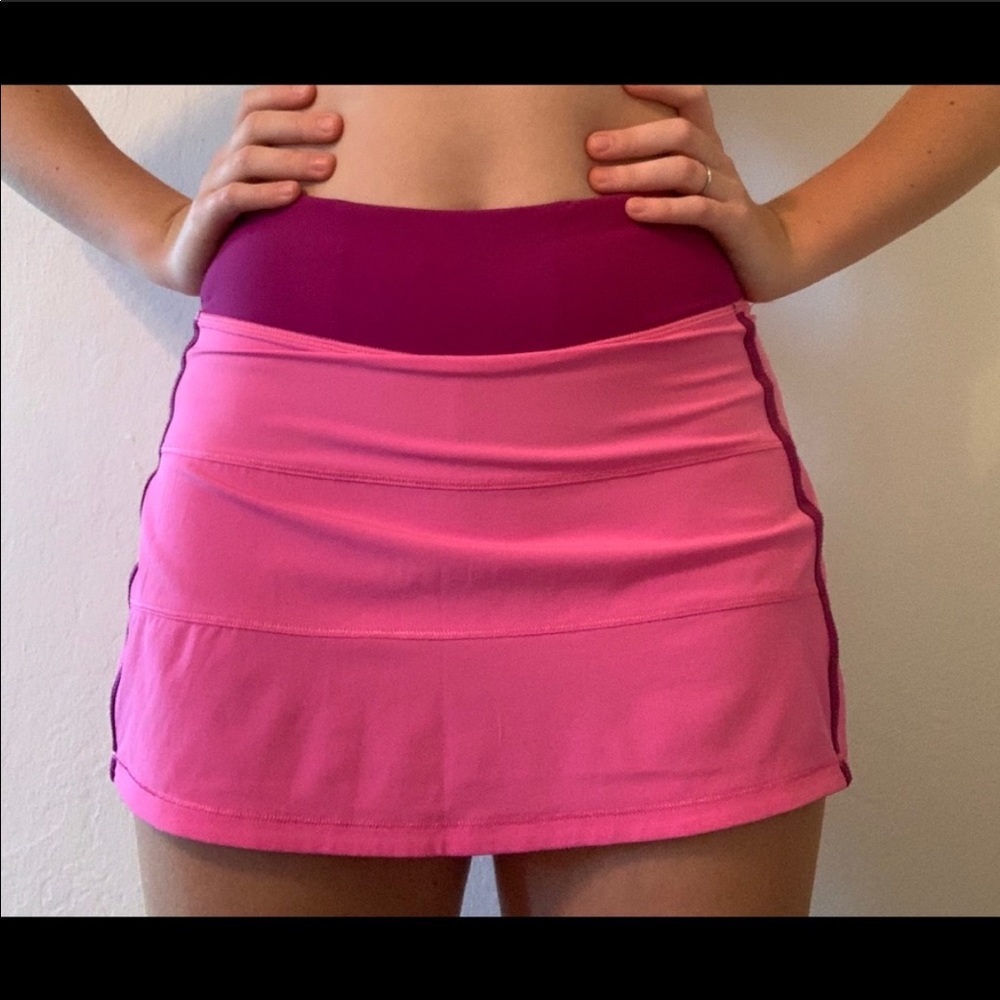 Lululemon Pink Tennis Skirt